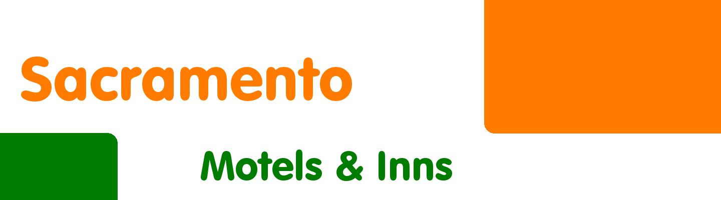 Best motels & inns in Sacramento - Rating & Reviews